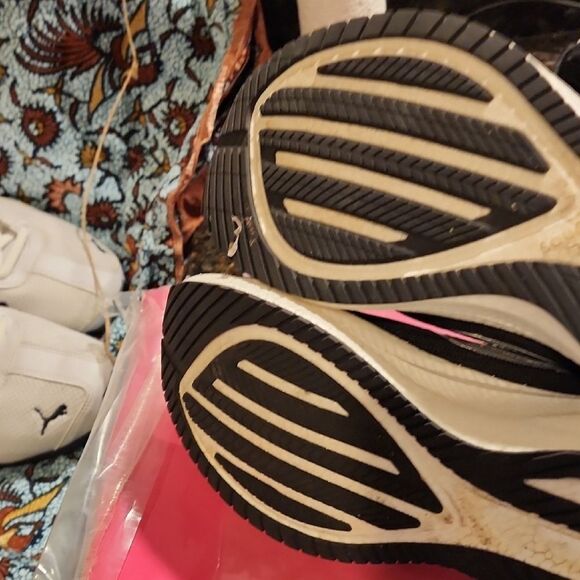 Saucony Black Power Run Plus Size 10 New Condition Running Shoes - Picture 5 of 8